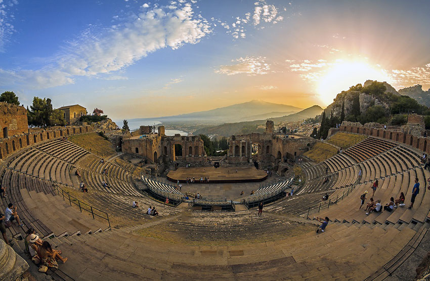 The Ancient Theatre of Taormina Sicilian Blog Smart Guide of Sicily