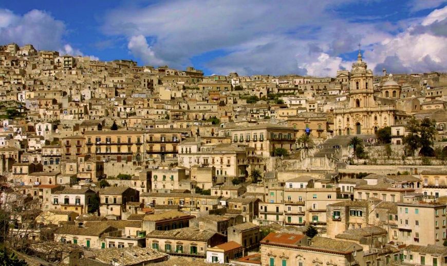 the town of Modica