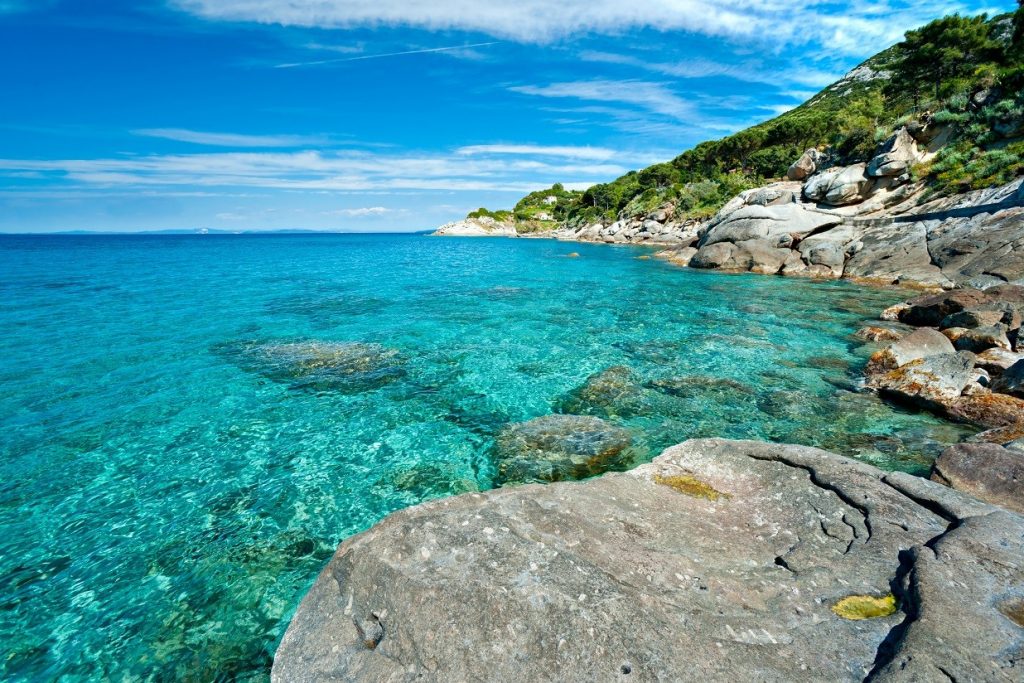 cristalline sea in Favignana