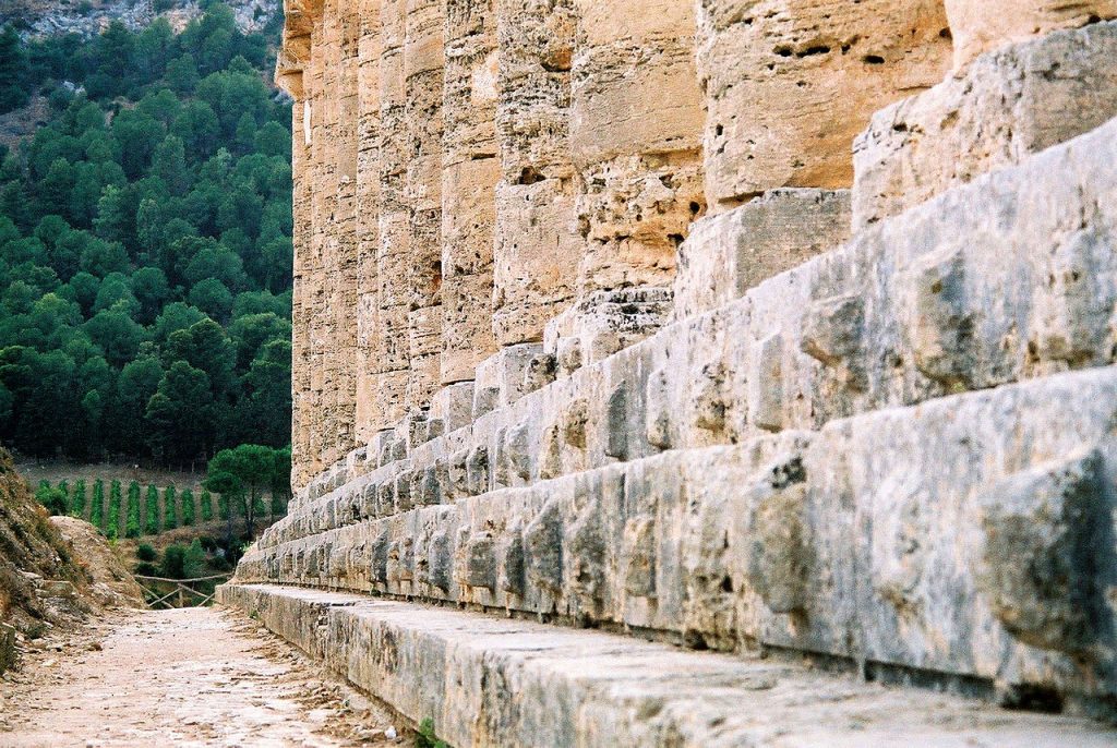 Ashlars of the Temple of Segesta