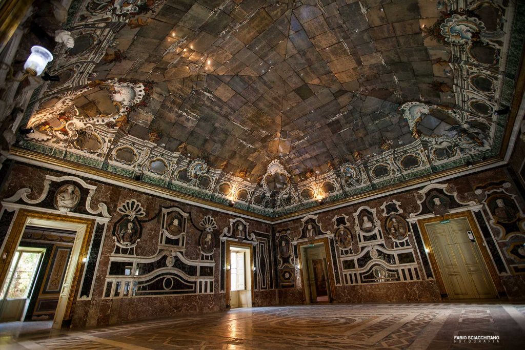 room of mirrors in Villa Palagonia - Bagheria