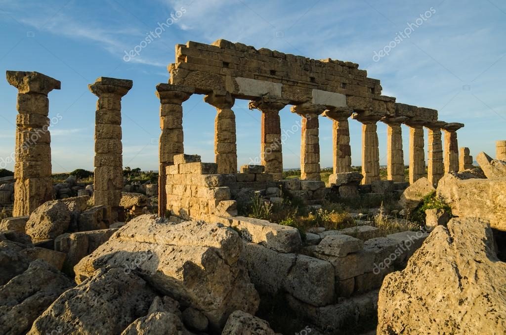 Acropolis of Selinunte near Trapani