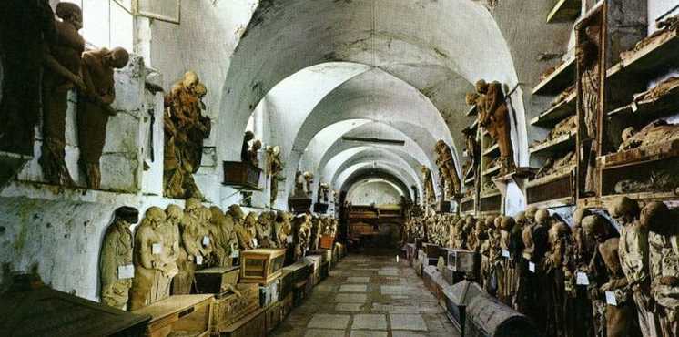 The mummies over the Catacombs
